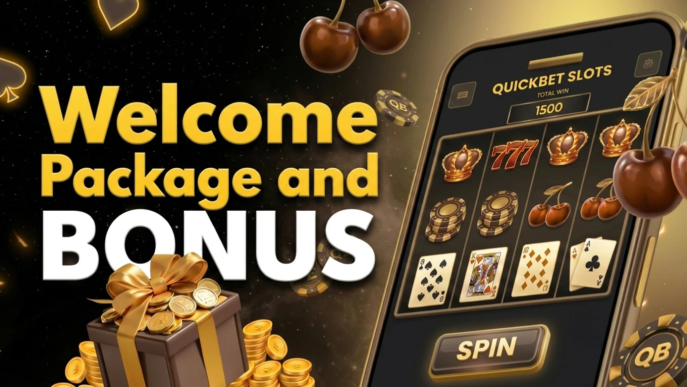 Quickbet welcome free spins bonus and Reward Spin promotion