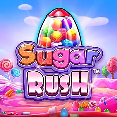 Sugar Rush cluster-pays slot tile in the Quickbet game lobby